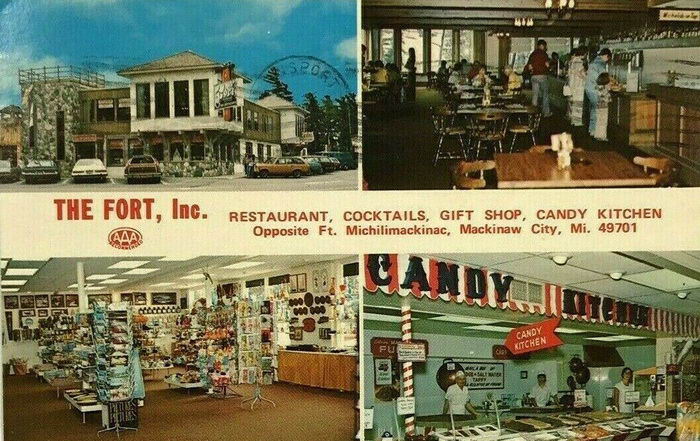 The Fort Restaurant & Gift Shop - Post Card (newer photo)
